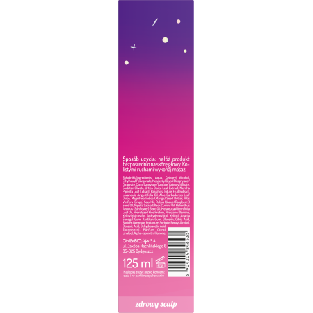 Hair in Balance by ONLYBIO Emulsja odżywczo łagodząca do podrażnionej skóry głowy 125ml