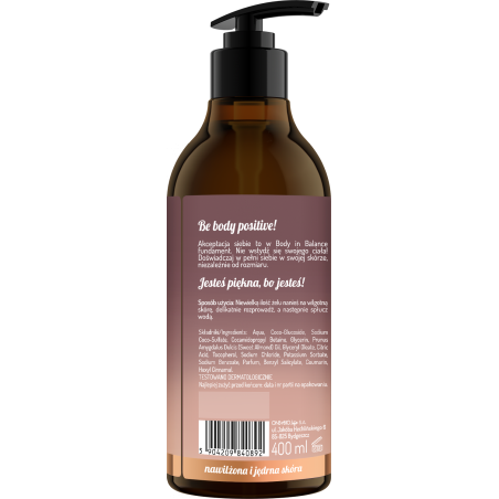 Body in Balance by ONLYBIO Żel pod prysznic Migdał 400ml