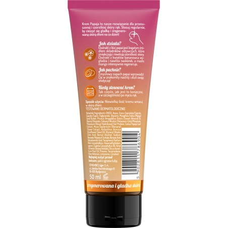 Body in balance by ONLYBIO Krem do rąk Papaja 50 ml