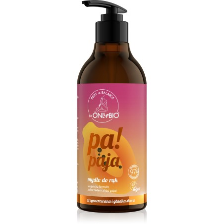 Body in Balance by ONLYBIO Mydło do rąk Papaja 400 ml