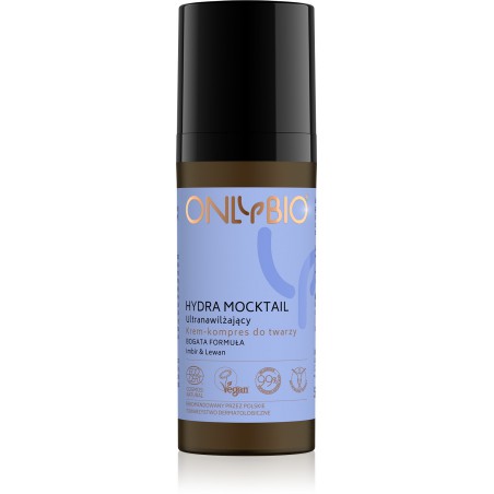 ONLYBIO Hydra Mocktail Krem kompres ultranawilżający 50 ml
