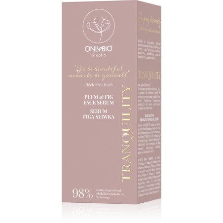 ONLYBIO Ritualia TRANQUILITY Serum do twarzy figa śliwka 30 ml