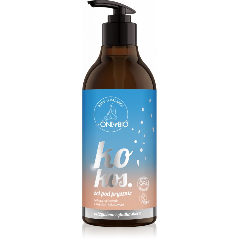 Body in Balance by ONLYBIO Żel pod prysznic Kokos 400ml