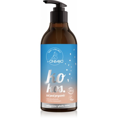 Body in Balance by ONLYBIO Żel pod prysznic Kokos 400ml